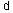 d